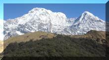View Point oberhalb vom Low Camp, Mardi Himal Trek